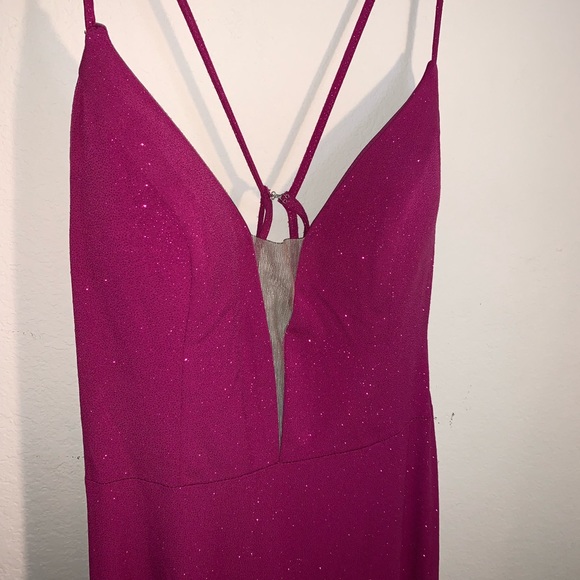 FUCHSIA-PINK Prom Dress/ Formal Dress - Picture 5 of 8